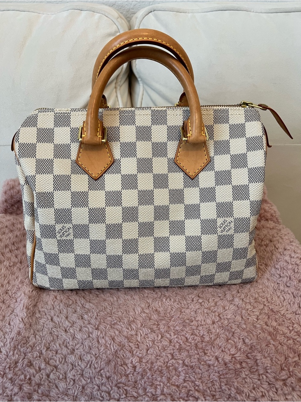Louis Vuitton Speedy 25 - Damier Azur